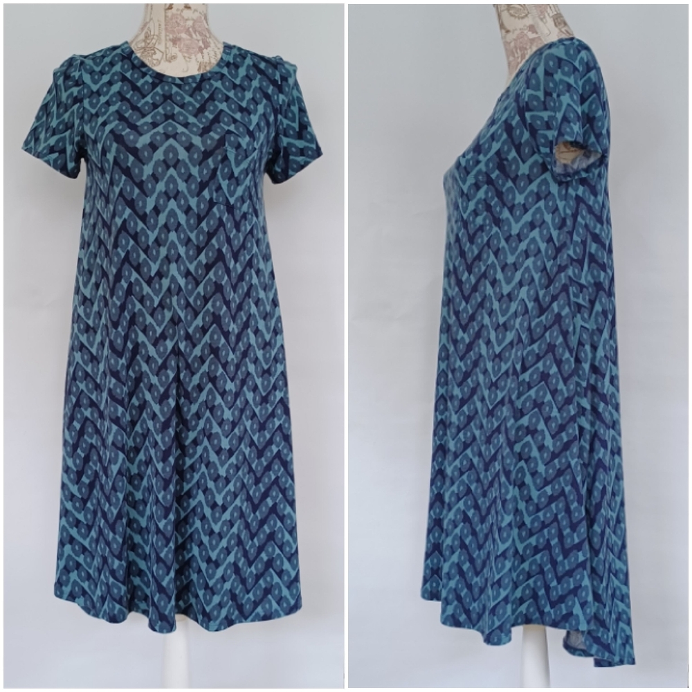 Lularoe Carly uneven hem dress XXS - S Excellent